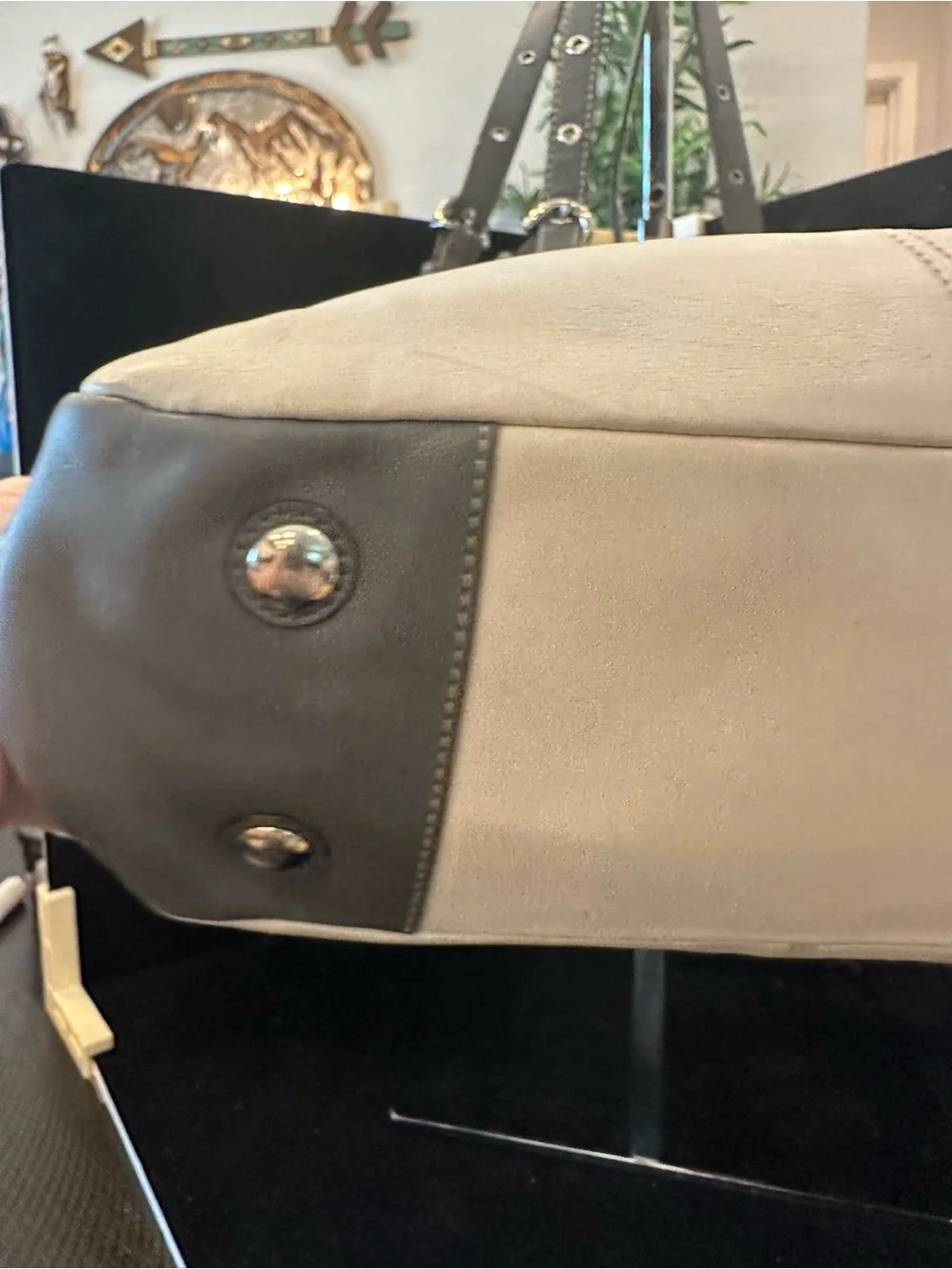 Coach #347  🎉July 25 Live Show GIVEAWAY 🎉east/west soho Gallery Pebble Leather